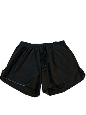 Lululemon Men’s Outpacer Short 6" Lined in Black size large